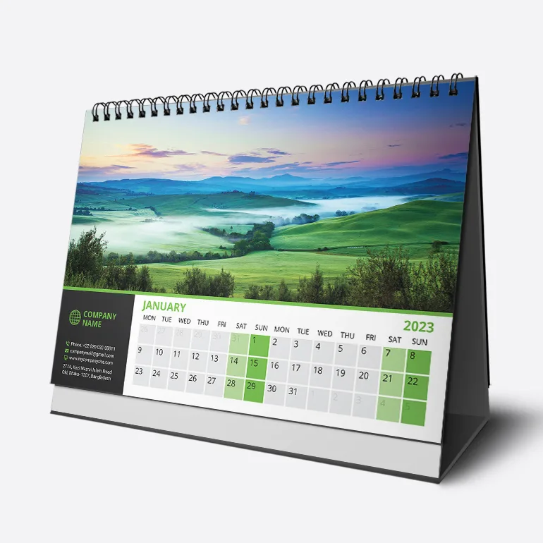 Beautiful Desk Calendar